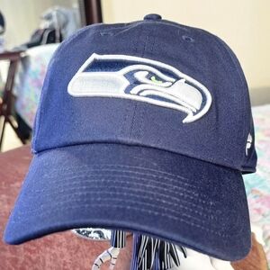 Fanatics Navy Blue Baseball Cap with Embroidered Logo